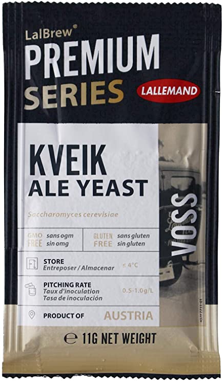 Levadura Voss Kveik Ale Yeast - 11g - Lallemand