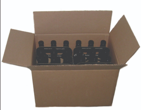 Caja de Botella Importada Reciclada 330ml - 24 unid - Con Divisiones